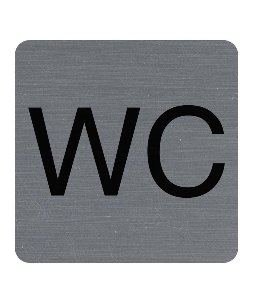 Plaque adhésive WC