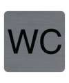 Plaque adhésive WC