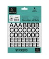 Pochette lettres adhésives (20 mm) noir