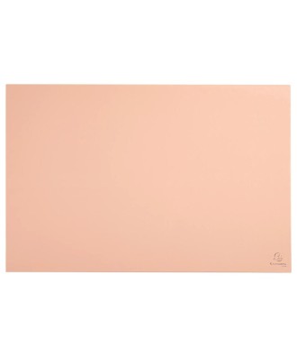 Sous-main cart. Aquarel 575x375mm corail