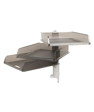 Colonne pivotante gris 3 corb B4 gris tr