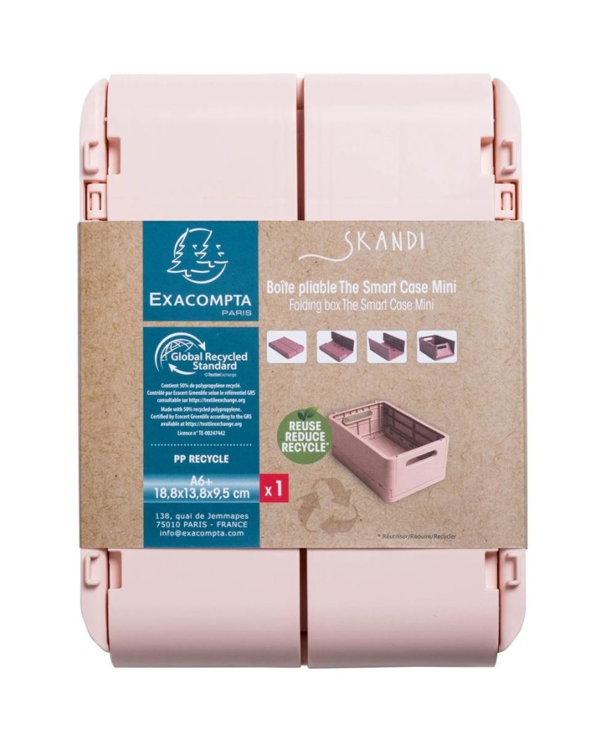 Caisse pliable Smart Case MINI Nude