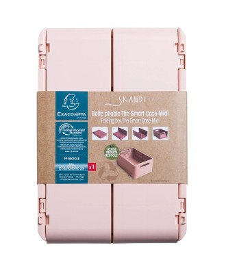 Caisse pliable Smart Case MIDI Nude