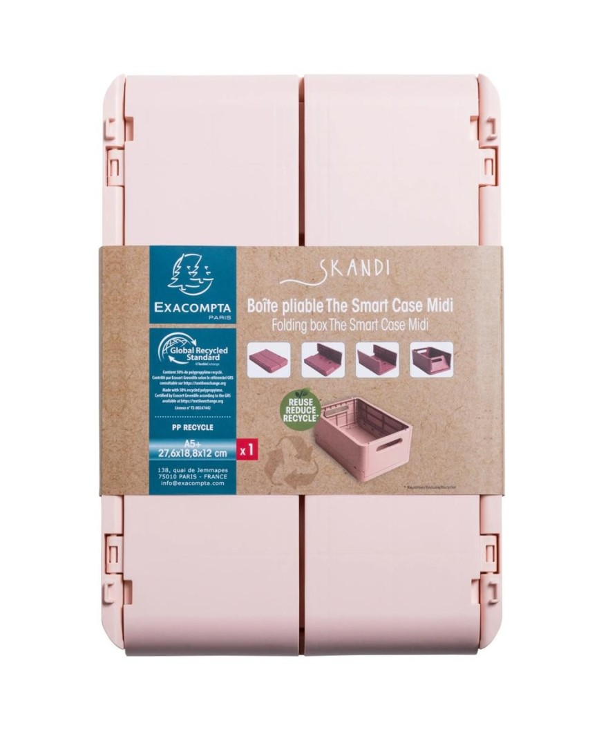 Caisse pliable Smart Case MIDI Nude