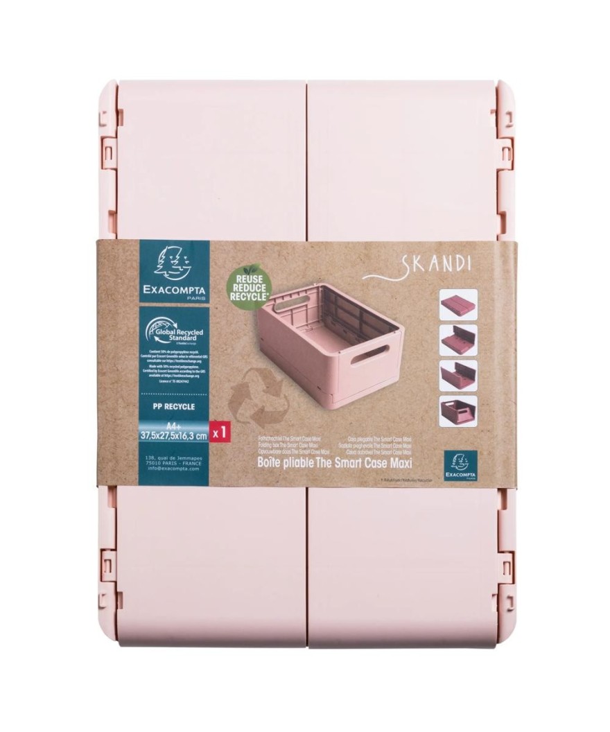 Caisse pliable Smart Case MAXI Nude