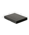PureBox Black A4 40mm