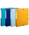 Boite de class PP Dos 40mm Bee Blue ass.