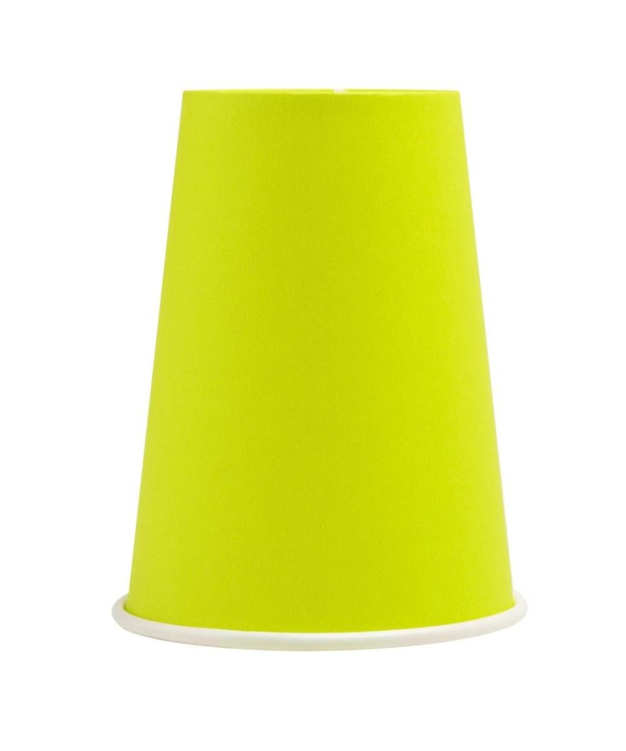 15 Gobelets carton 20cl Vert Kiwi