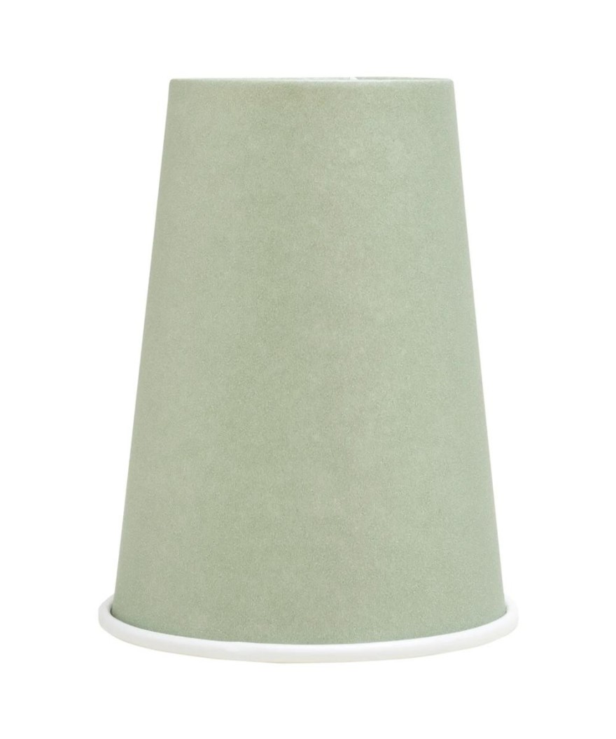 15 Gobelets carton 20cl Vert Olive