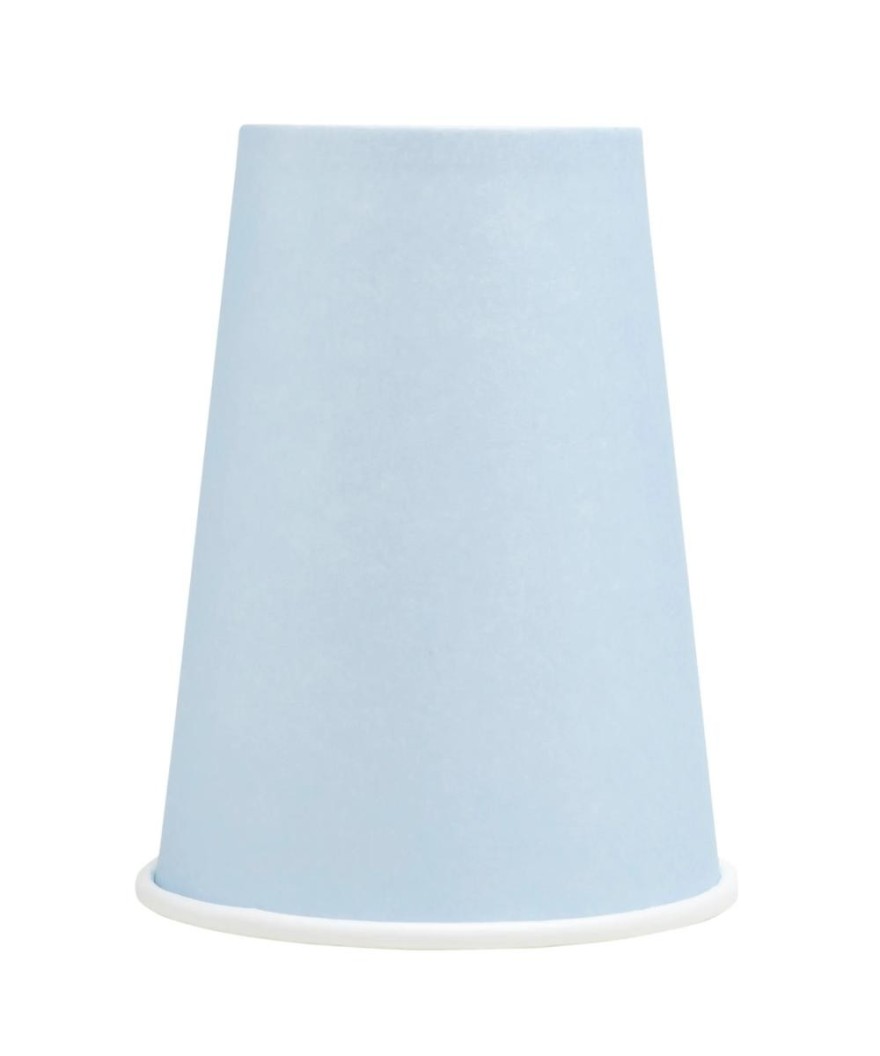 15 Gobelets carton 20cl Bleu ciel