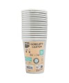 15 Gobelets carton 20cl Argent