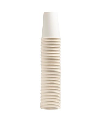 50 Gobelets carton 35cl Blanc