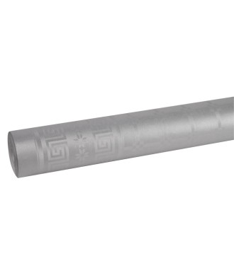 RL Nappe DAMASSE 1,18 x 6m Argent