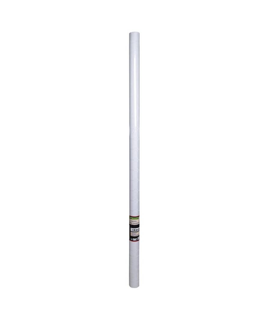 RL Nappe DAMASSE 1,18 x 10m  Blanc