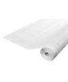 RL Nappe DAMASSE 1,18 x 10m  Blanc