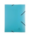 Bte classement A4 D40mm PP Chrom.Pastel