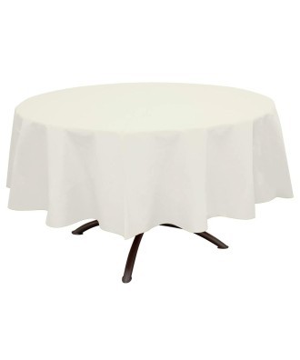 Nappe AIRLAID ronde Ø240 cm Blanc