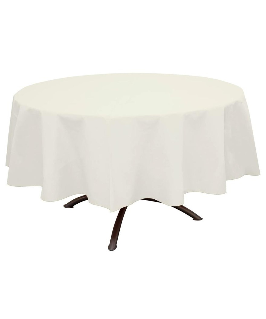 Nappe AIRLAID ronde Ø240 cm Blanc