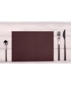 500 Sets de table TISS LACK30x40Chocolat