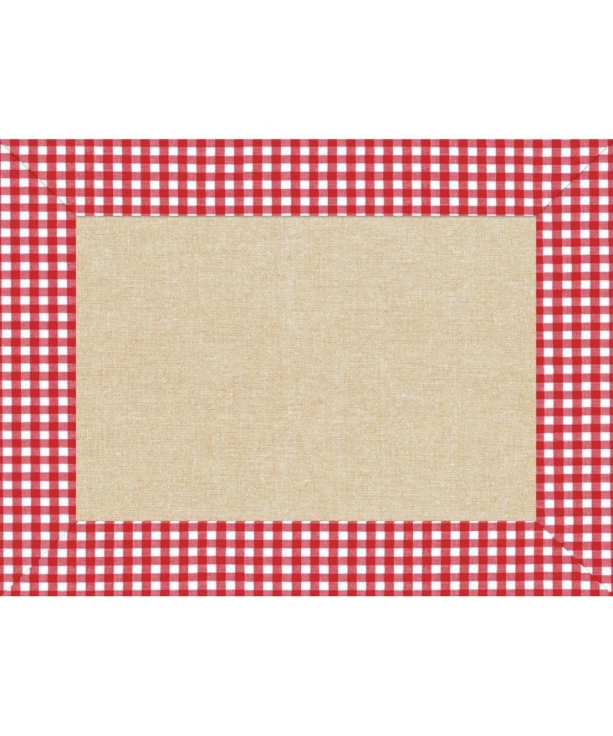 400Sets de table papier30x40"Lin vichy"