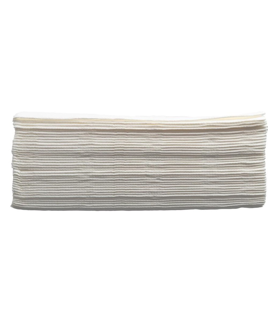 50Serviettes OUATE micro-gauf.20X20Blanc