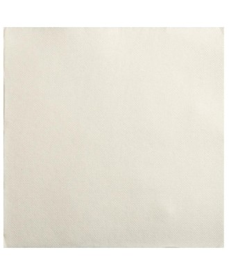 50 Serv.OUATE micro-gauf.20X20 Ivoire
