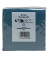 50Serviettes OUATE20x20cm Bleu Pacifique