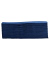 50 Serv.OUATE micro-gaufré 20X20 Marine