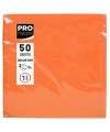 50Serviettes OUATE micro-gauf20X20Orange