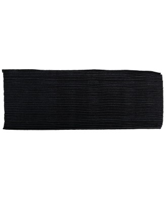 50 Serviettes OUATE micro-gauf.20X20Noir