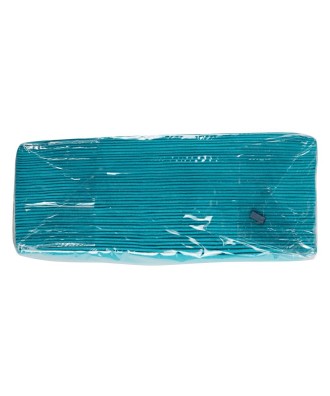 50Serv.OUATE micro-gauf.20X20 Turquoise