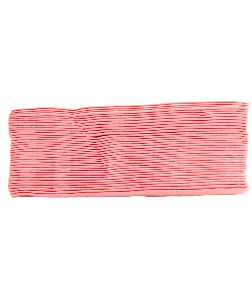 50 Serviettes OUATE 20X20 Rose poudré