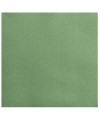 50Serv.OUATE micro-gaufré 20X20 V.olive