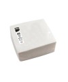 40Serviettes OUATE micro-gauf.38X38Blanc