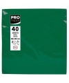 40Serv. OUATE micro-gauf.38X38Vert sapin