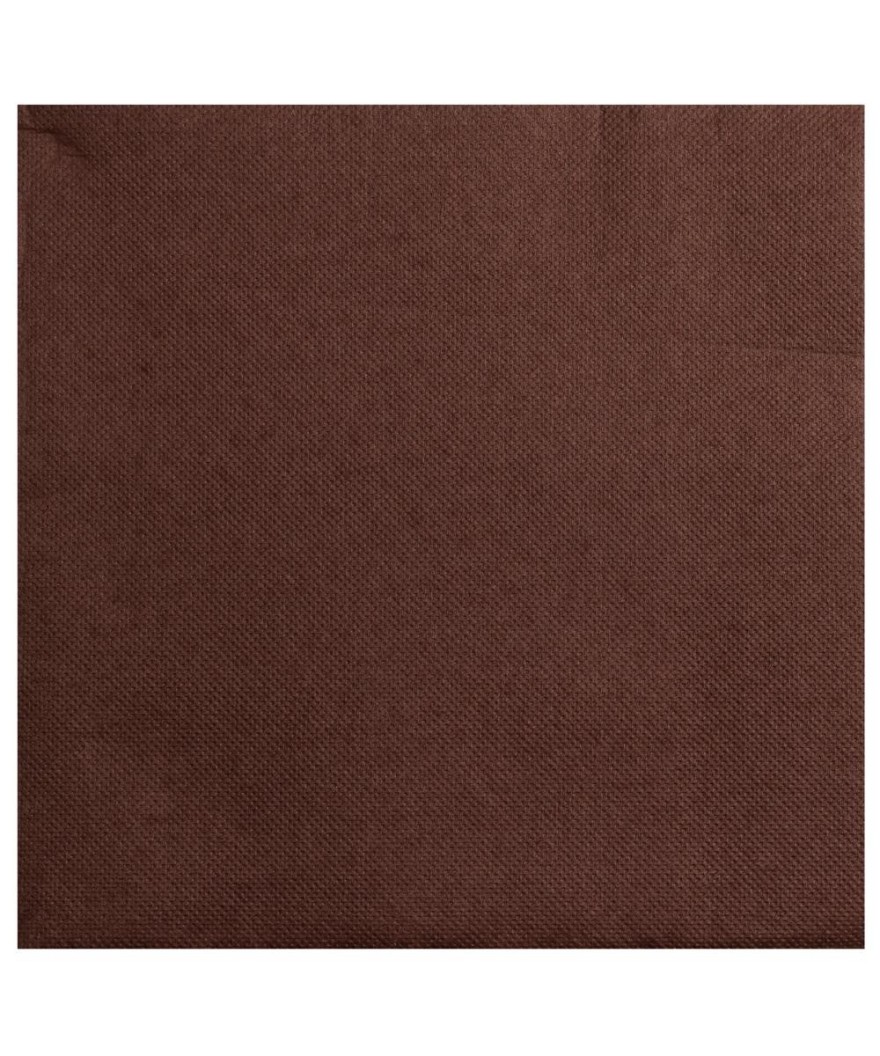 40Serviettes OUATEmicro-gaufré38X38Choc.
