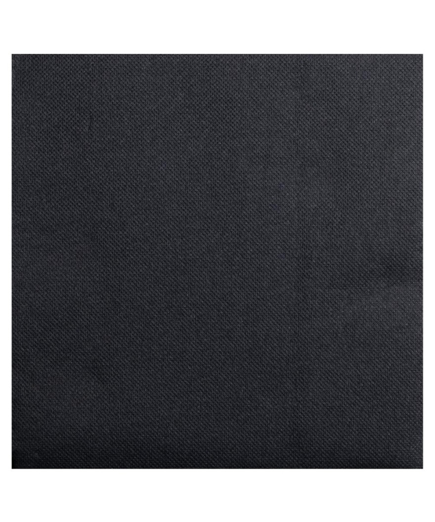 40 Serviettes OUATE micro-gauf.38X38Noir