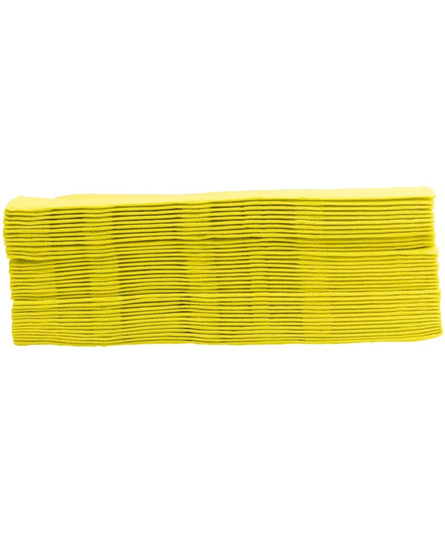 40Serv.OUATE micro-gaufré 38X38Vert kiwi