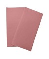 40 Serv.OUATE pliées1/8 38x38 Vieux Rose
