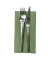 40 Serv.OUATEpliées1/8 38x38 Vert Olive