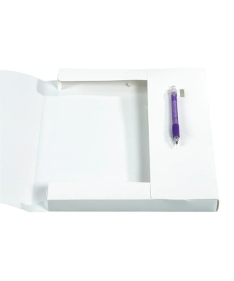 Boite class D25mm PP Blanc Krea Cover