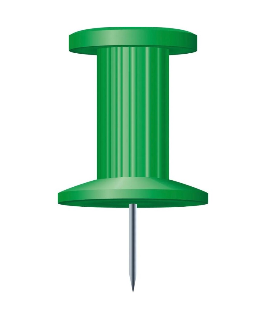 BTE 25 EPINGLES PUSH-PINS 10MM