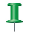 BTE 25 EPINGLES PUSH-PINS 10MM