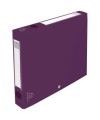 Boite pression D40 A4 PP recyclé Titane