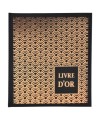 Liv or 140p.or 21x19cm PALMYRE