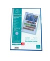 Sach.100 poch.coin A4 PP St.grainé