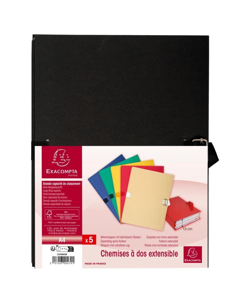CHEM.DOS EXTENS.PAP.TOILE NOIR / 5