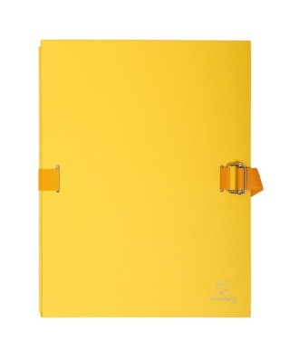 Chemise Pap.toilé sangle + rab.Jaune