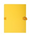 Chemise Pap.toilé sangle + rab.Jaune
