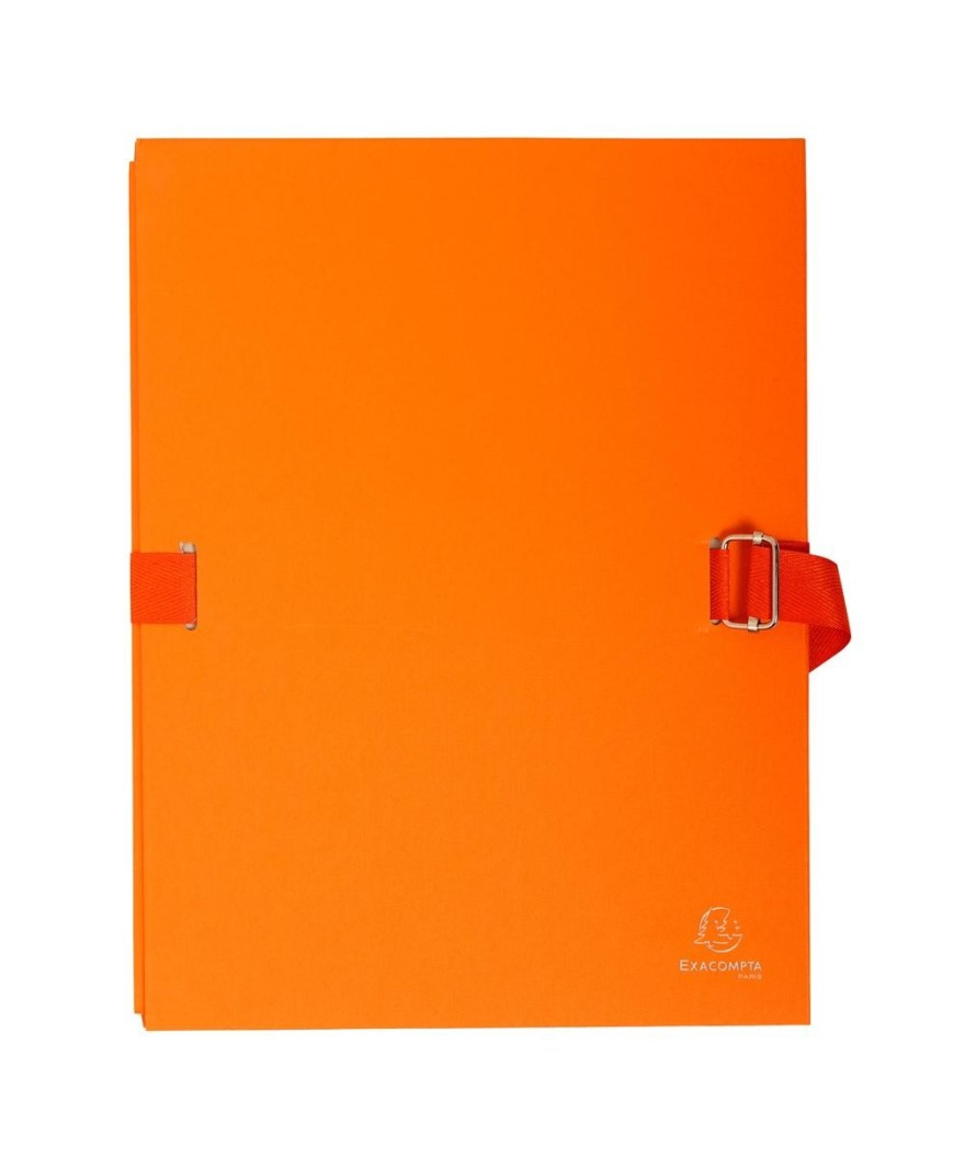 Chemise Pap.toilé sangle + rab.Orange